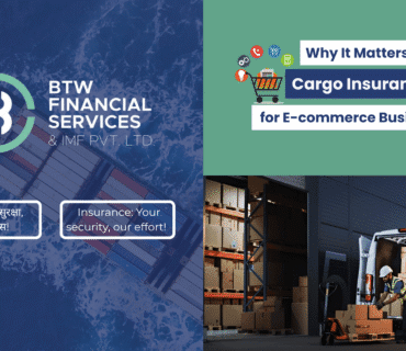 Blue green graphic showing cargo
