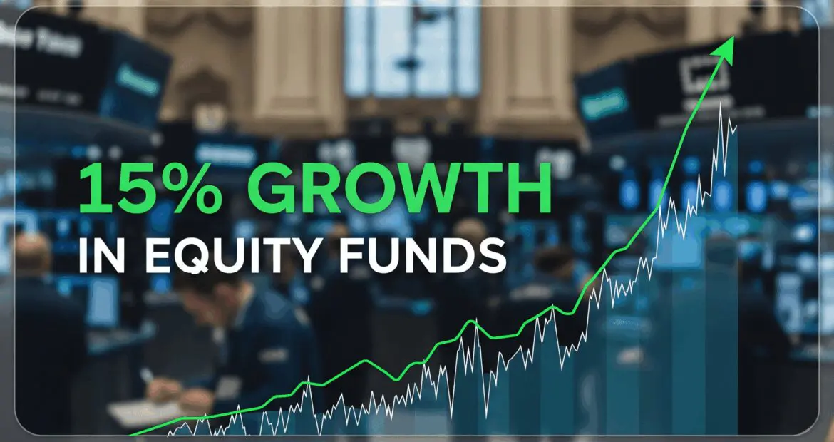 Equity Funds Witness 15% Growth in Inflows in One Year