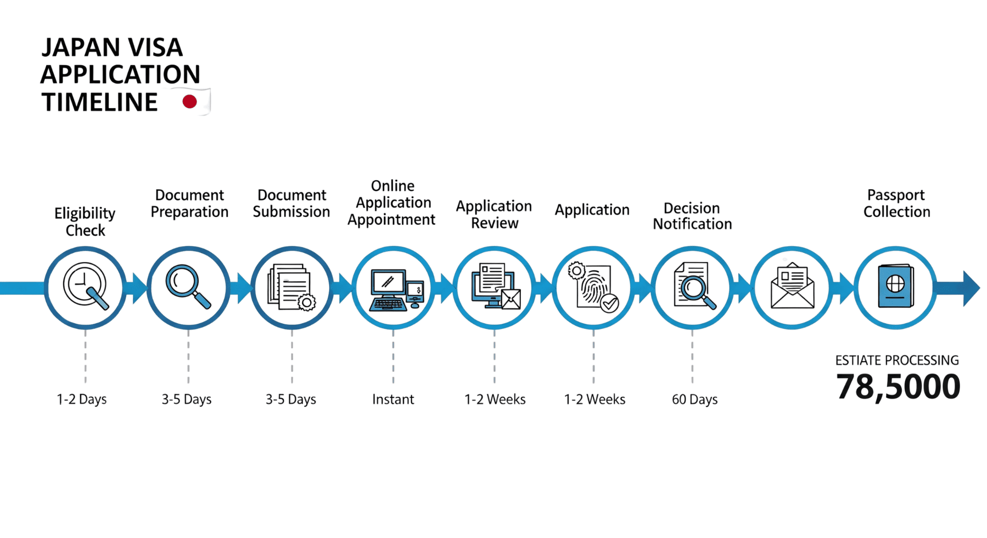 Japan Visa Application Timeline