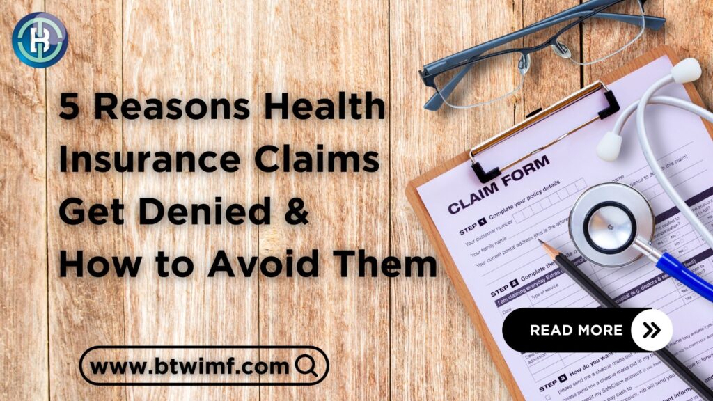 5 reasons health insurance claims denied